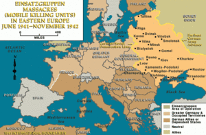 Masacre de los EINSATZGRUPPEN en la Europa Oriental.gif
